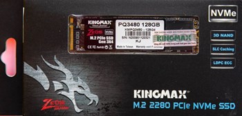 اس اس دی اینترنال کینگ مکس مدل M.2 2280 PCIe NVMe Gen 3x4 ظرفیت 128 گیگابایت
